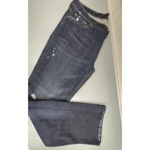 Seven 7 Jeans Men's Size 36x33 Blue Denim Pants Boot Cut
